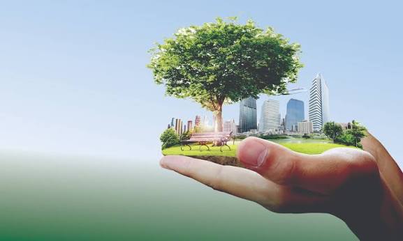 Cidade sustentável integrada à natureza